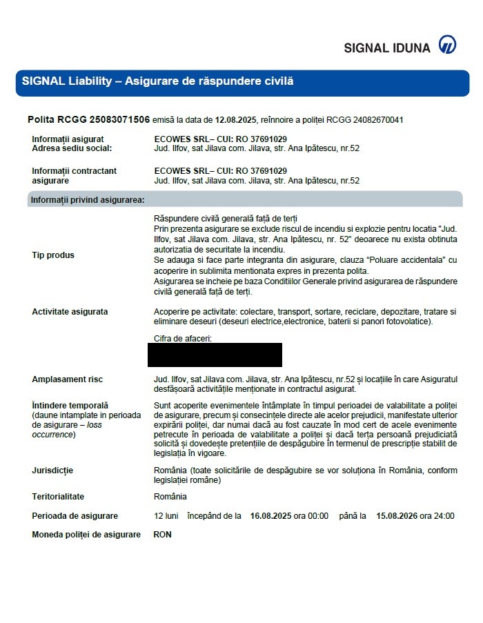 Asigurare de raspundere civila